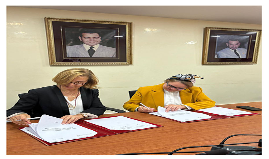 Signature of Convention Agreement between ODCO and Injaz al Maghrib for the TaawouNYA Project